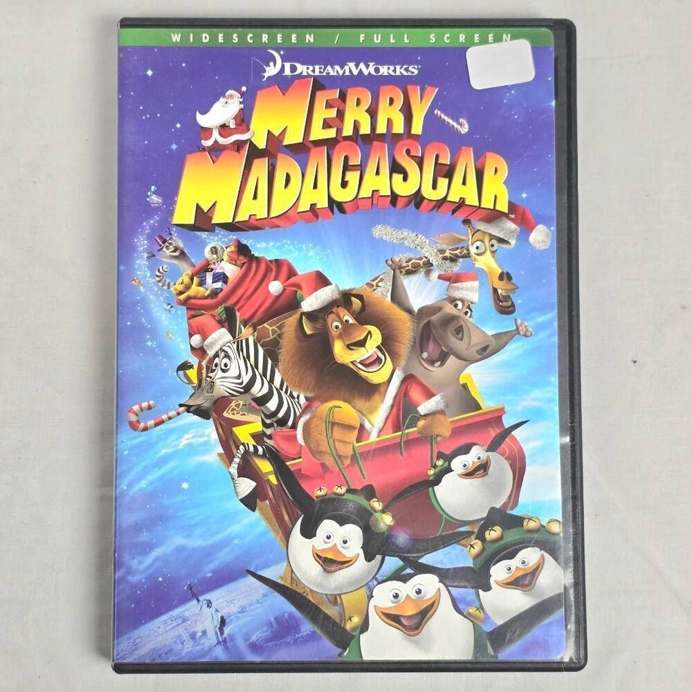 Merry Madagascar DVD DreamWorks Holiday Special